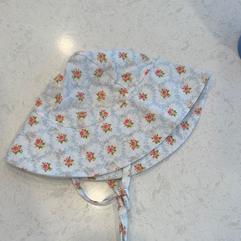 Floral Kids Sun Hat